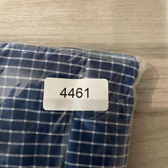 Abercrombie & Fitch Shirt Mens XL Blue Logo Casual Muscle Plaid Button Up - Picture 4 of 4